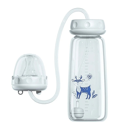 Hands free baby feeding bottle 240ml