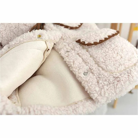 Kids thick wool jacket