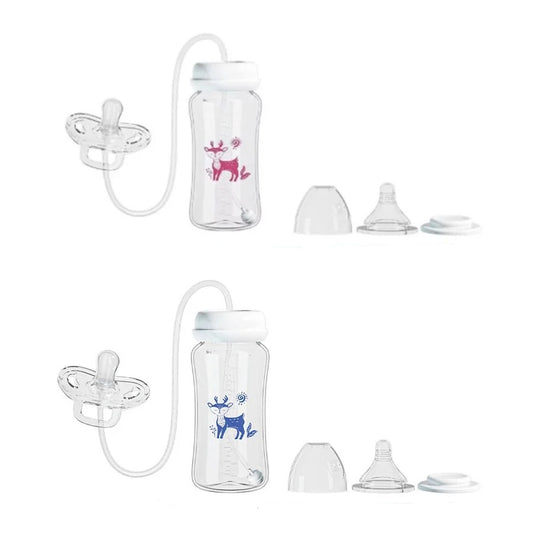 Hands free baby feeding bottle 240ml