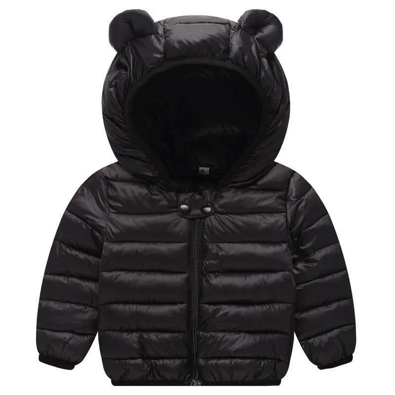 Kids hooded lightweight jacket