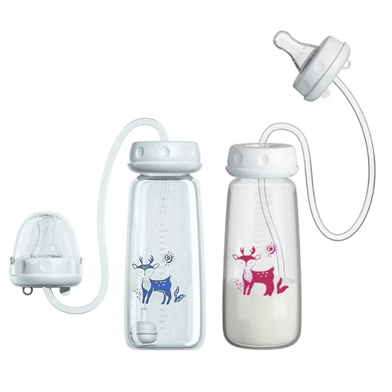 Hands free baby feeding bottle 240ml