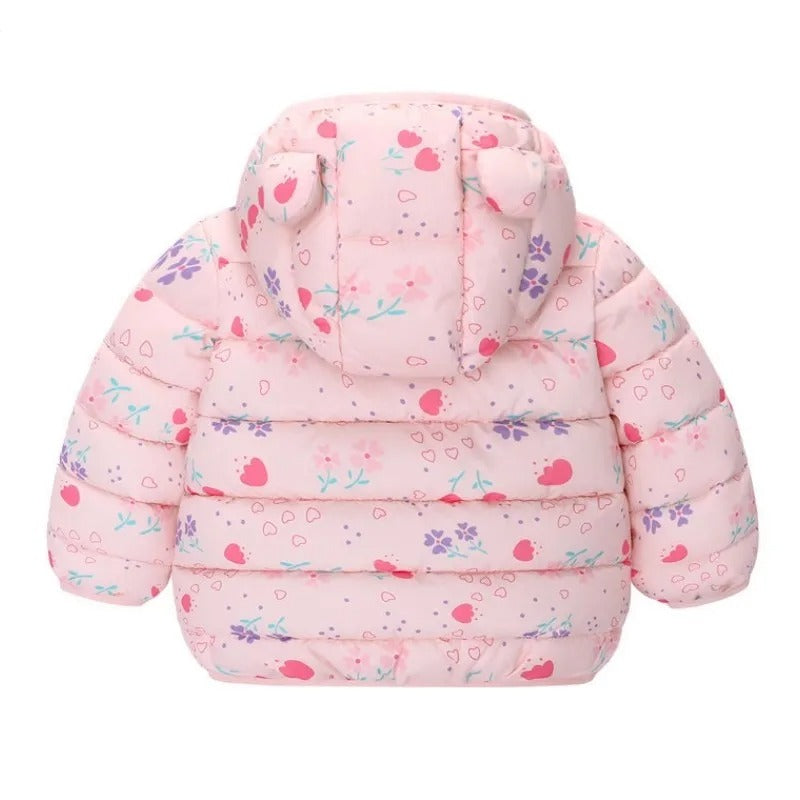 Kids hooded lightweight jacket