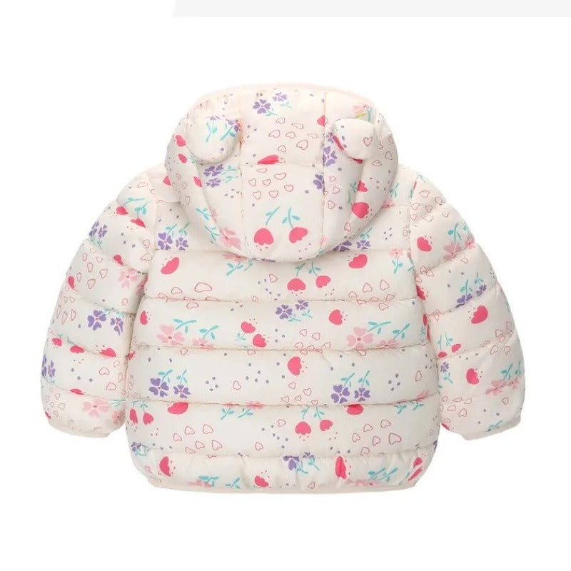 Kids hooded lightweight jacket