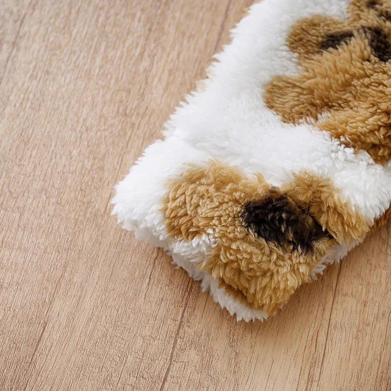 Teddy bear print jumpsuit