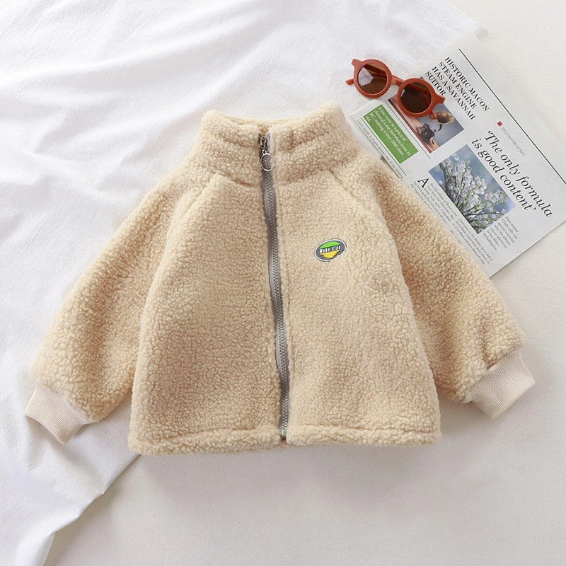 Baby soft plush jacket
