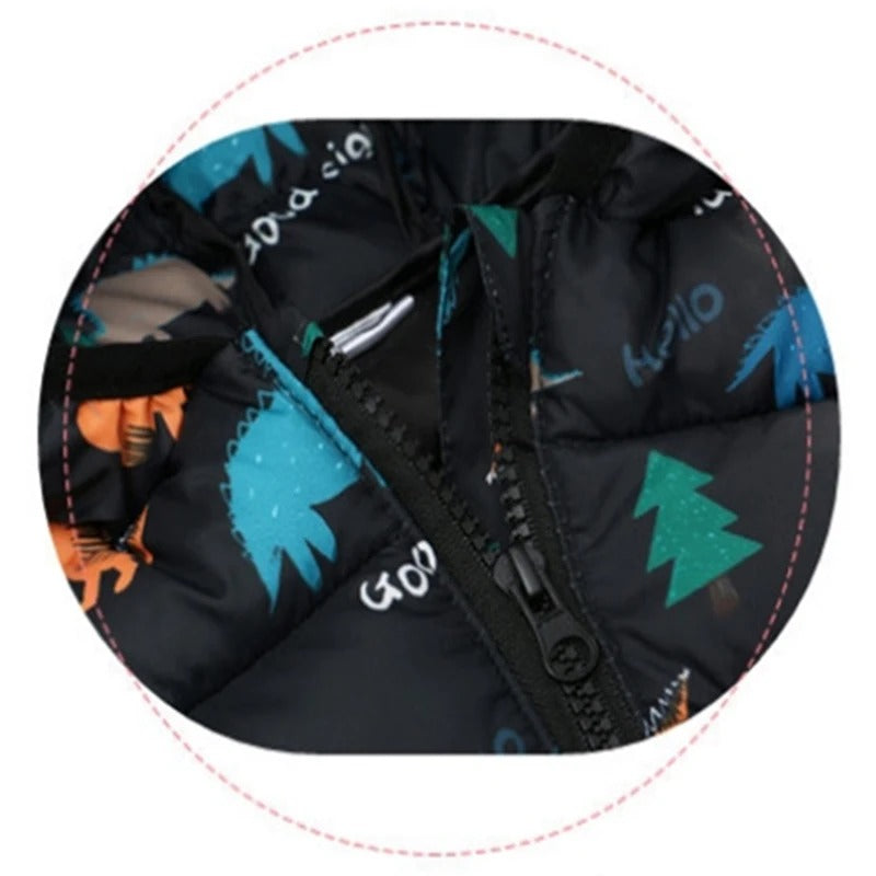 Kids hooded lightweight jacket