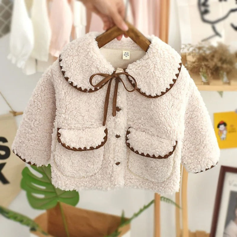 Kids thick wool jacket